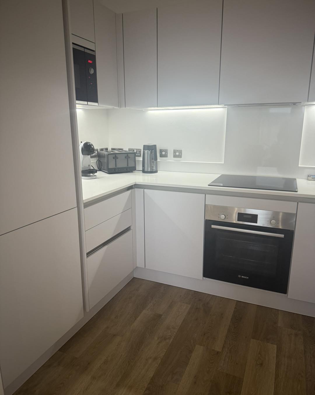 Modern clean kitchen results Wells Somerset - Peachy Cleans